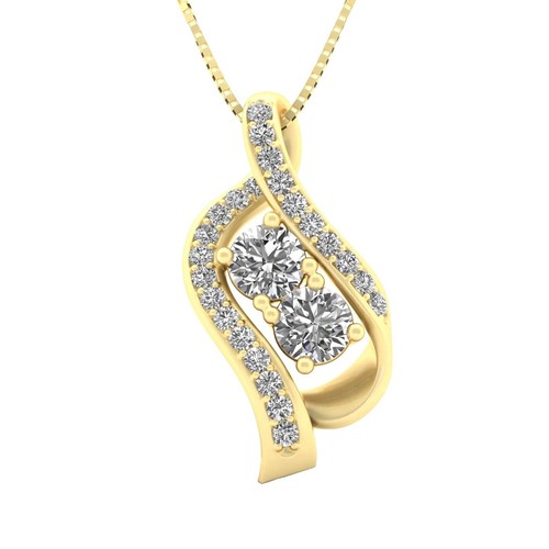 Authentic K18PG Diamond Necklace 0.35CT #260-007-744-9931 | eBay