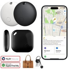 Bluetooth Tracker Smart Tag Anti-Loss GPS fr Key Pet Work with Apple Find My iOS