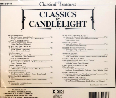 Classic By Candlelight - 