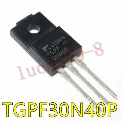 10PCS TGPF30N40P 30N40P Transistor TO-220F 400V 30A #E1*