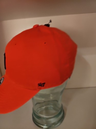 Detroit Tigers '47 Brand Orange Clean Up Adjustable Dad Hat - Picture 2 of 5