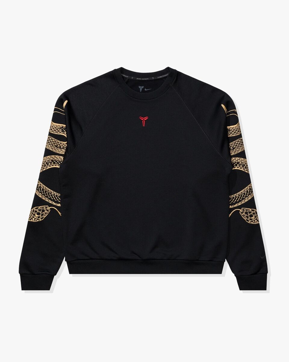 Nike Kobe Year of Mamba Thermal Crewneck Black HQ4697-010 Nike Kobe Year of Mamba Thermal Crewneck Black HQ4697-010