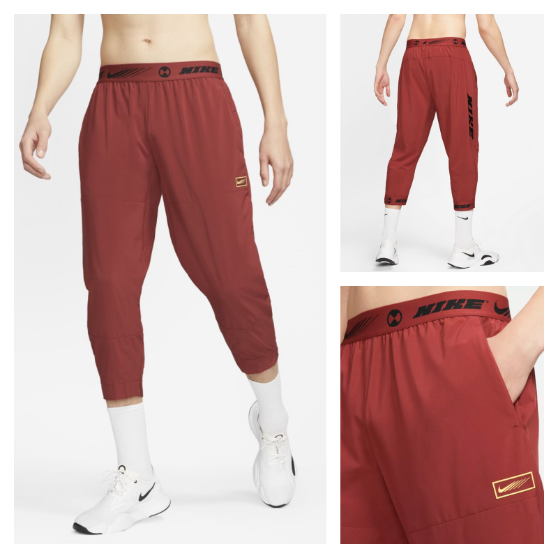Nike Clash Training Joggers Dark Cayenne Athletic Pants CZ1494-689-image