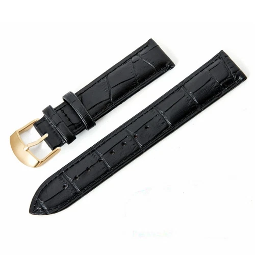 Cinturino orologio donna unisex PU pelle morbida cinturini con fibbia metallo 8mm-20mm classico - Foto 6 di 19