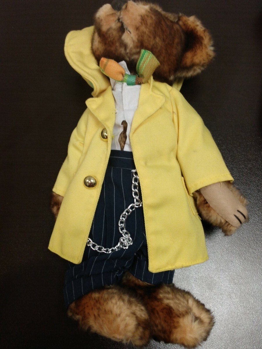 【1930's Mookie 】ぬいぐるみBrass Button Bears Brass Button Bears MOOKIE 1930s 20th Century Collectibles