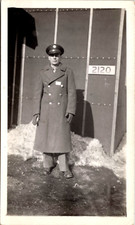 1940'WWII Military Black White Photo Photograph