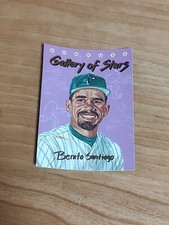 1993 Triple Play Baseball Gallery Of Stars Benito Santiago #GS-9 Marlins