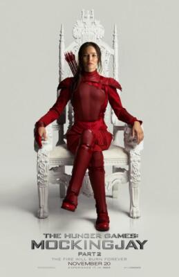 THE HUNGER GAMES: MOCKINGJAY Part 2 -13.5''x20'' Original Promo Movie Poster Mint