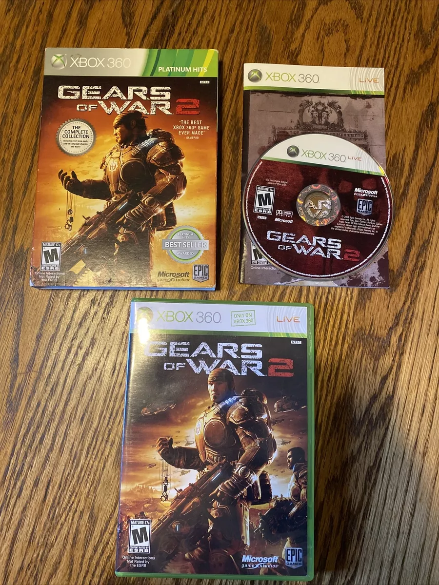 NEW Gears of War 2 The Complete Collection (XBox 360 Platinum Hits