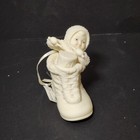 Dept 56 Snowbabies Five, Six, A Drum With Sticks Christmas Ornament/ Figurine
