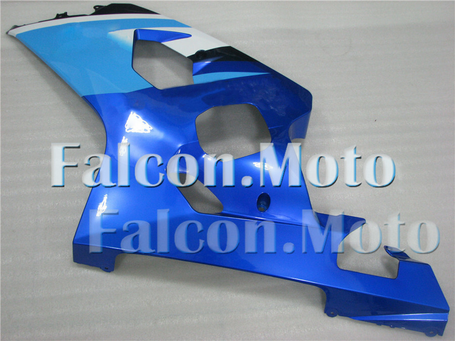 Fairing Fit for SUZUKI 2004 2005 GSXR 600 750 K4 Injection Blue ABS Bodywork aJT image