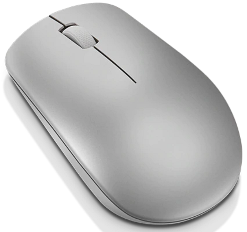 Lenovo 530 Mouse Platinum Grey 2.4GHz WiFi Wireless Nano USB