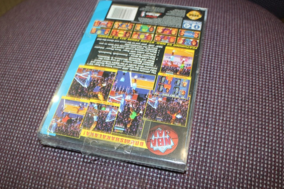 Sega CD NBA Jam Brand New Factory Sealed - Image 2 of 4