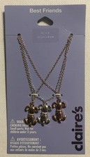 New Claire  s Jewelry Best Friends BFF Dogs/Puppies Necklace Set NWT 16   3  