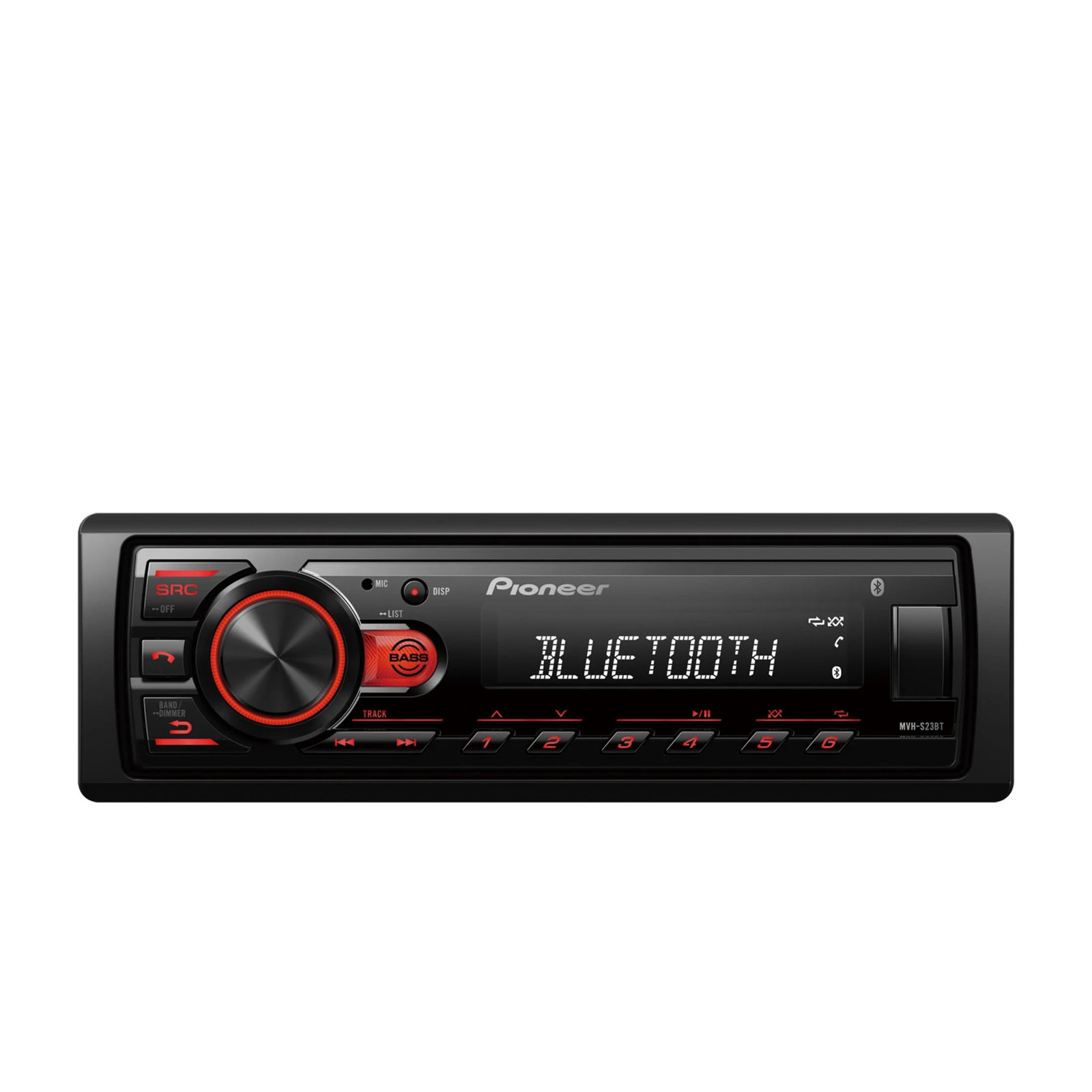Pioneer MVH-S23BT Single Din Bluetooth Car Stereo Digital Media Receiver Android