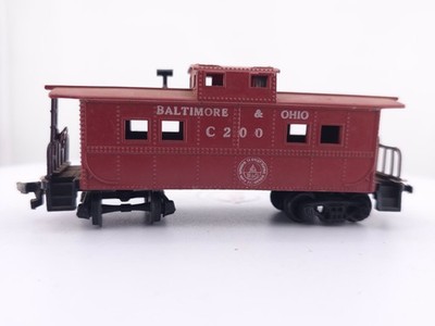 Vtg Life-Like HO Scale Baltimore & Ohio Caboose C200 Model Train Car B & O