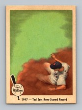 1959 Fleer Ted Williams #34 Sets Record EX-EXMT Vintage Baseball Card