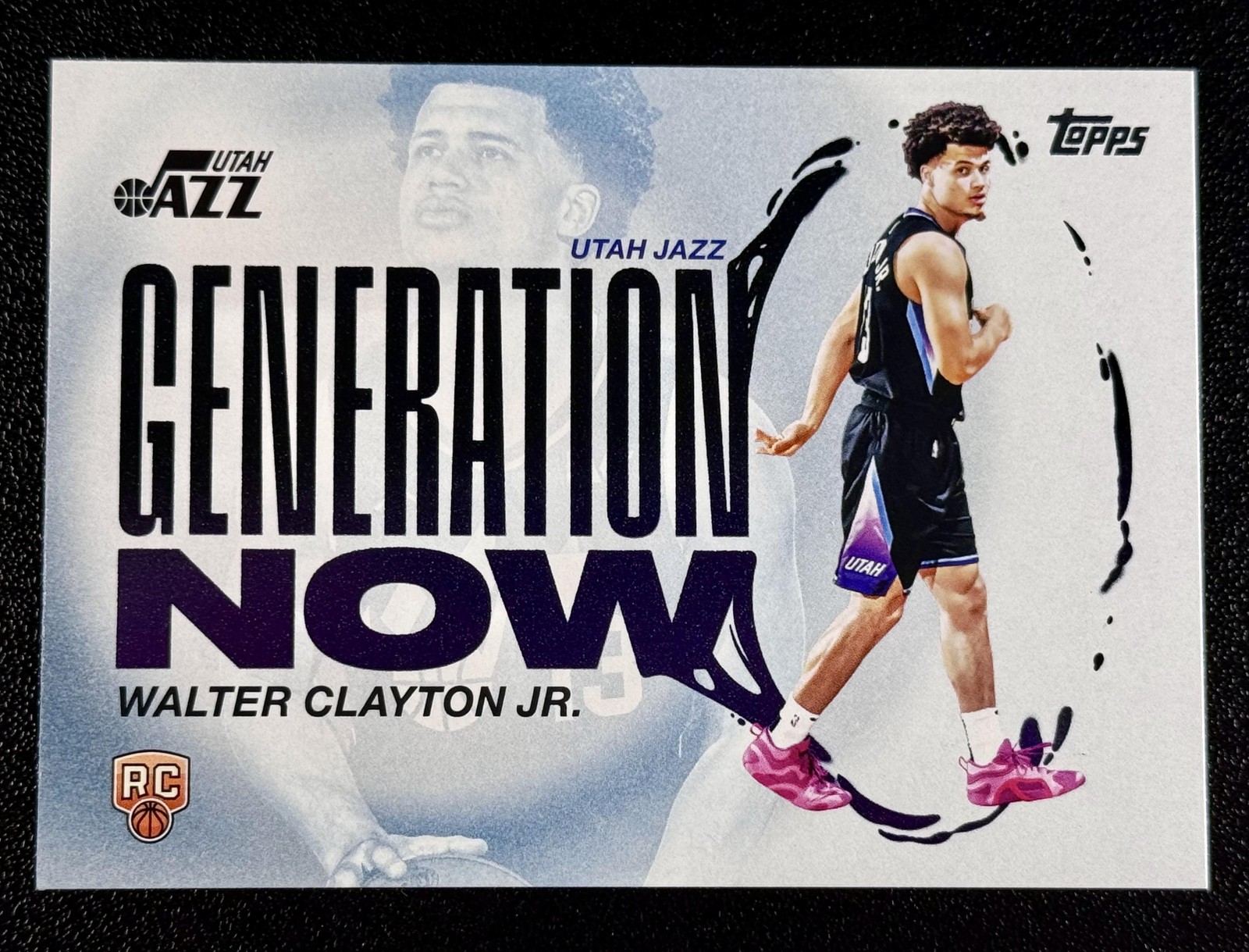 Walter Clayton Jr. Rookie Generation Now Utah Jazz - 2025-26 Topps #GN-18 (RC)