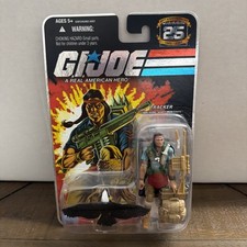 GI Joe 25th Anniversary Action Figure Hasbro 2007 Spirit Iron-Knife Tracker Foil