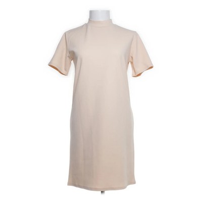 NLY Trend, Rollkragenkleid, Größe: S, SCUBA CREPE DRESS, Beige #zUY