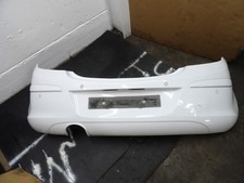 Opel Corsa D Stoßstange Weiß Z474 Hinten 2-Türer Bj.2014