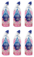 6x Astonish Toilet Fresh Gel Limescale Bacteria Cleaner Fragrance 750ml - Peony 3.33 per litre