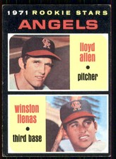 1971 Topps #152 Angels 1971 Rookie Stars (Lloyd Allen / Winston Llenas)