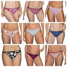 New Vanity Fair Illumination String Bikini Panties 18108 Sz 5 S 6 M 7 L 8 XL NWT