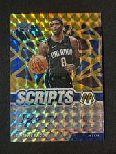 2020-21 Mosaic Gold Script Auto # SC-DBC Dwayne Bacon Orlando Magic