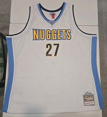 Mitchell & Ness Denver Nuggets Jamal Murray #27 Jersey 2XL 2016-2017 White NBA