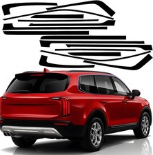 Chrome Delete Vinyl Wrap Kit fit for 2020-2025 Kia Telluride Accessories Side