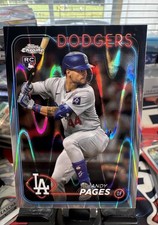2024 Topps Chrome Update Series - Andy Pages #USC148 RayWave Refractor (RC)