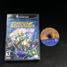 Star Fox Adventures GameCube Game + Case Tested Authentic