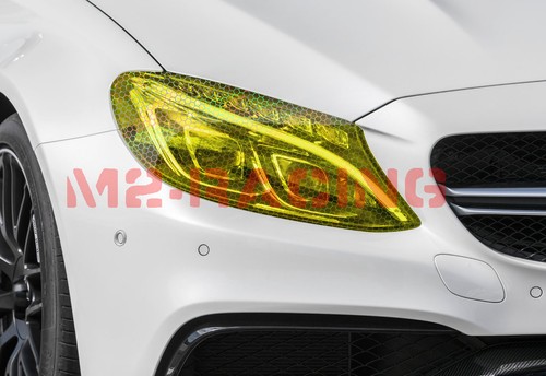 12" Hex Holographic Gloss Headlight Taillight Tint Film Fog Honeycomb Protective - Bild 62 von 86