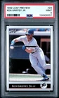 KEN GRIFFEY JR. 1992 Leaf Preview #24 PSA 9 MINT HOF