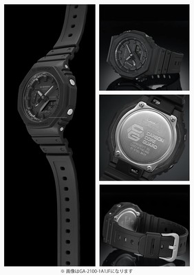 Unused CASIO G-SHOCK GA-2100-1A1JF Carbon Core Guard Black Men's