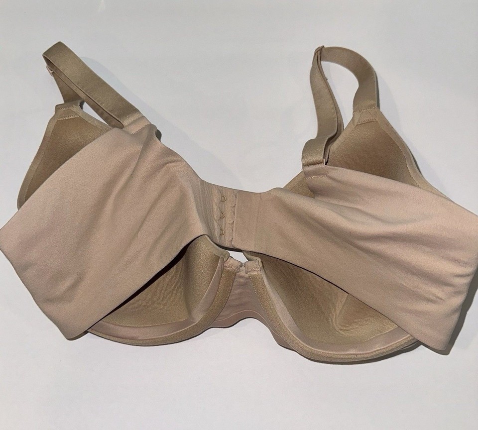 PURE PLUS FULL-COVERAGE T-SHIRT BRA (Sand & Black) main image 0