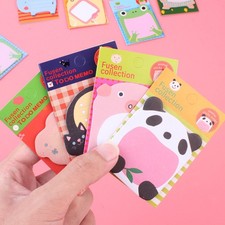Adorable Cartoon Animal Sticky Notes