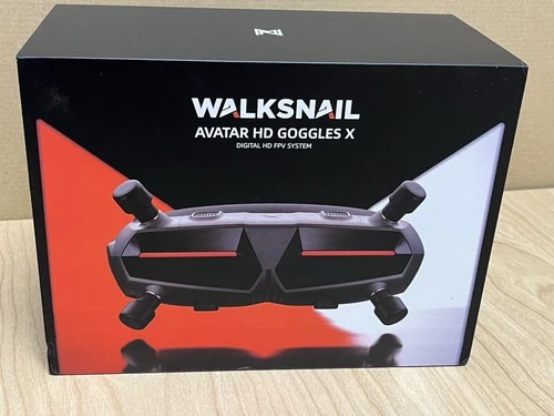 CADDX Walksnail Avatar HD Goggles X 8CH 1080P 100FPS Gyro FPV Drones RC Unused