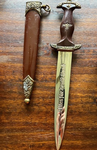 VINTAGE German SA RZM HIGH LEADER HONOR Eickhorn RZ M7/37 BRASS REPLICA