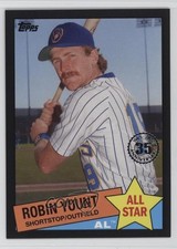 2020 Topps 1985 Baseball All-Stars Black /299 Robin Yount #85AS-22 HOF 1d4m