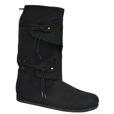 Renaissance Black Tall Boots - Funtasma