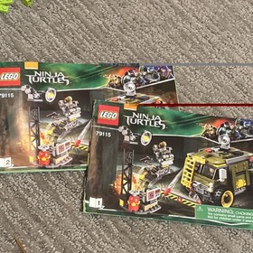 LEGO Teenage Mutant Ninja Turtles Turtle Van Takedown 100% complete 79115  