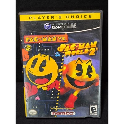 Nintendo GameCube Pac-Man vs Pac-Man world 2 Player's Choice Bundle CIB