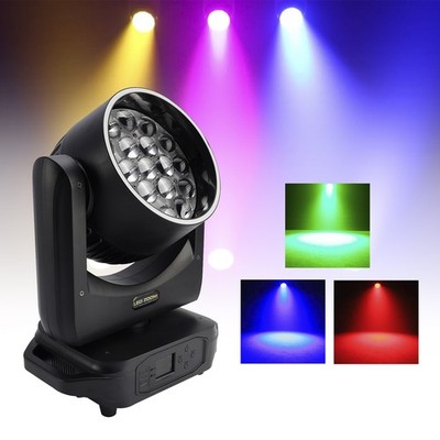 19x20W LED Zoom Moving Head Bühnenlicht RGBW DMX Beam Wash Beleuchtung DJ Disco