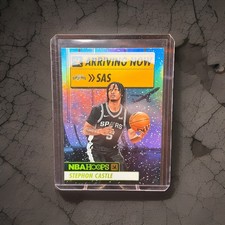 2024-25 Panini Nba Hoops - Arriving Now Stephon Castle #8 Holo Winter (RC)