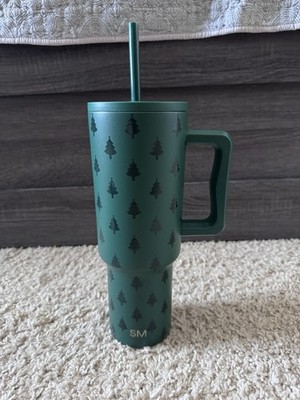 Simple Modern 40oz - Christmas Tree Tumbler With Handle - EUC