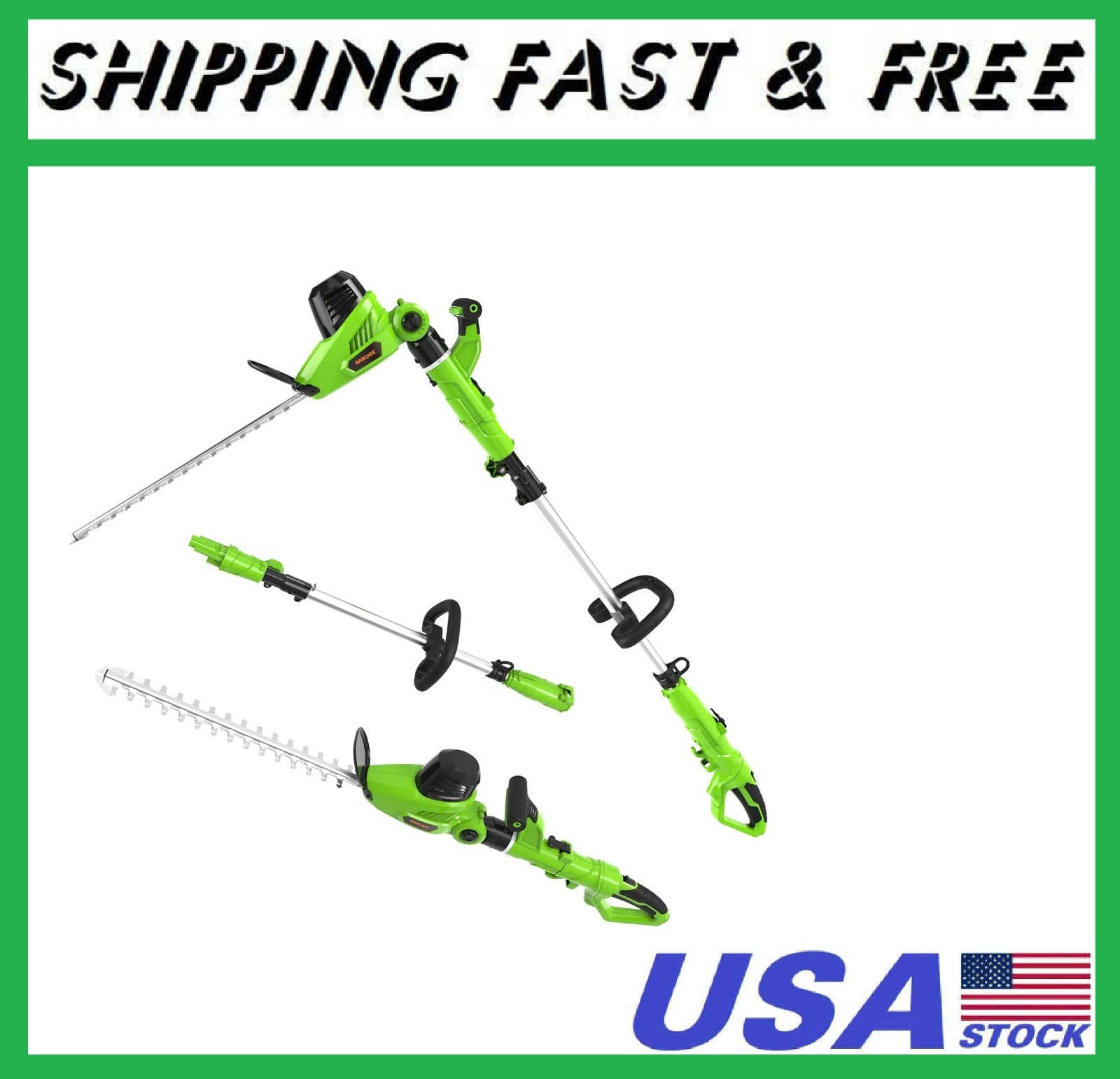 , Power Hedge Trimmer With 18 Inch