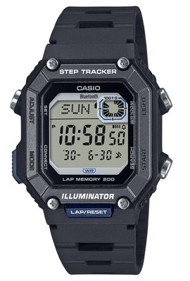 Casio BLUETOOTH Digital Mobile Link Schrittzähler WS-B1000-1AV 100M Herrenuhr