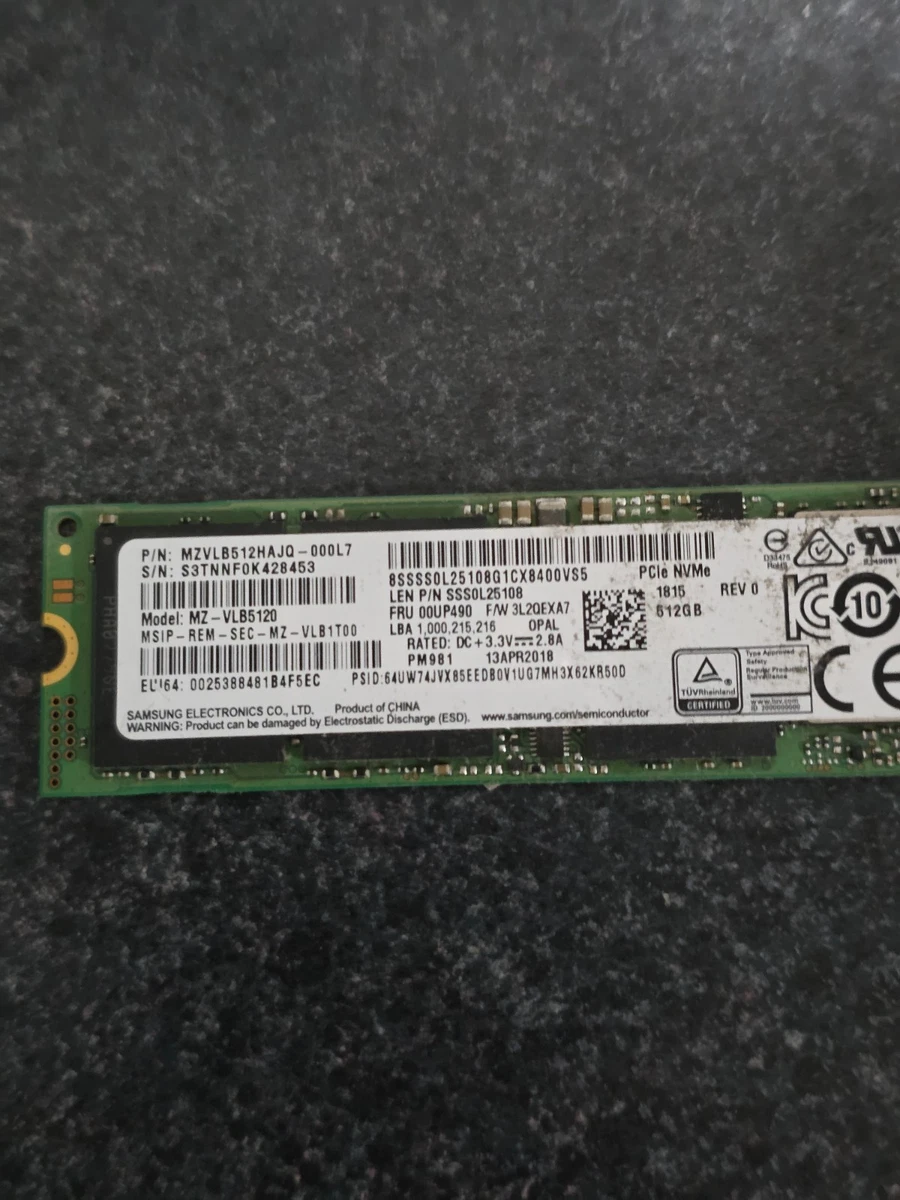 Samsung 512GB M.2 Solid State Drives for sale - eBay